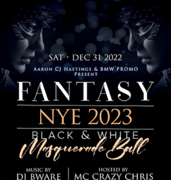 Fantasy NYE 2023 Masquerade Ball